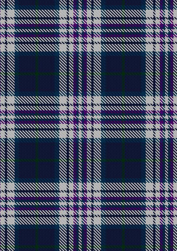 Sibbald Blue Tartan Fabric