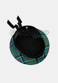 Sinclair Tartan Balmoral Hat Back Side