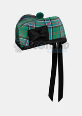 Sinclair Tartan Glengarry Hat Front