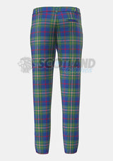 Singh Tartan Trouser Back