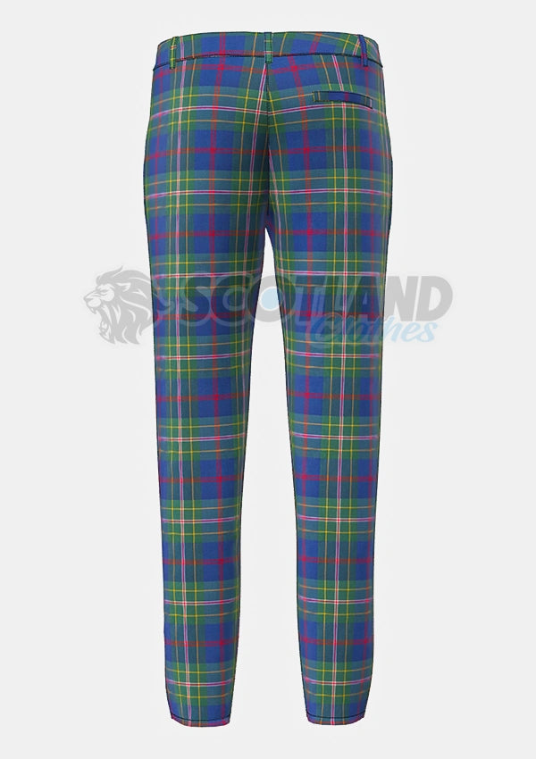 Singh Tartan Trouser Back
