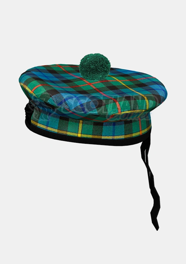 Smith Tartan Balmoral Hat Front Side