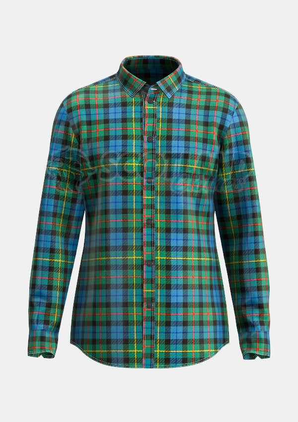 Smith Tartan Shirt Front