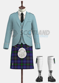 Spirit of Bannockburn Tartan Argyle Outfit