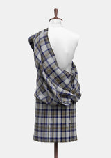 Stewart, Dress Blue Tartan Great Kilt Back