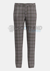 Stewart Grey Tartan Trouser