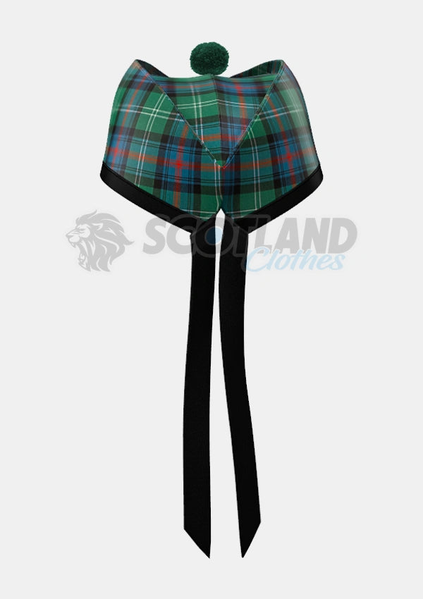 Sutherland Tartan Glengarry Hat Back