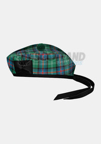 Sutherland Tartan Glengarry Hat Side
