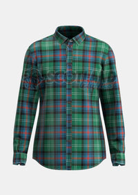 Sutherland Tartan Shirt Front