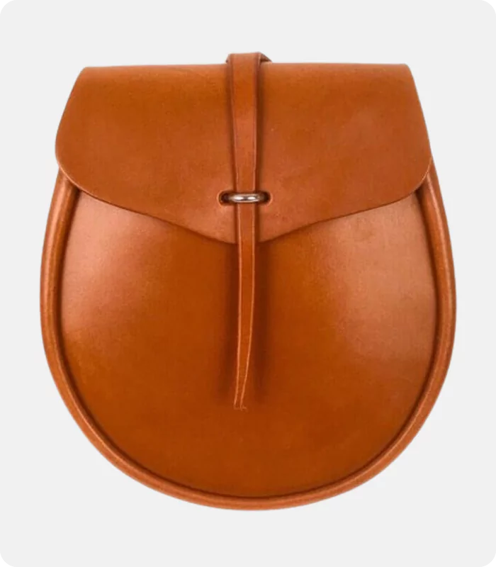 Tan Kelso Leather Sporran