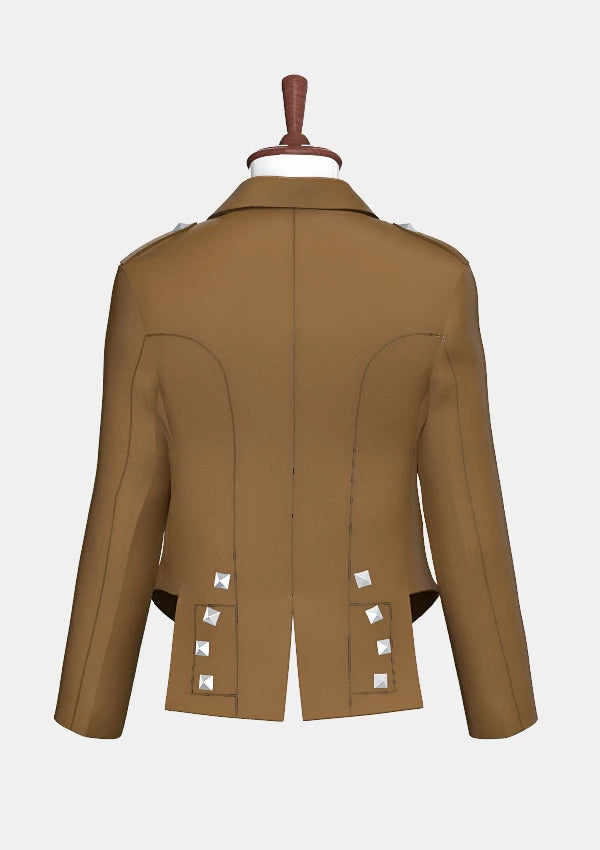 Tan_Prince_Charlie_Kilt_Jacket_with_Satin_Lapels_back_image