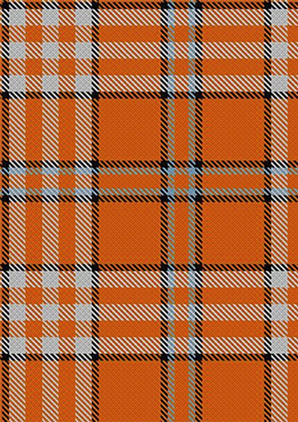 Tennessee_Volunteer_Tartan_Fabric