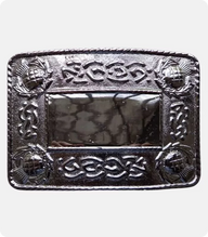 Thistle Celtic Kilt Belt Buckle