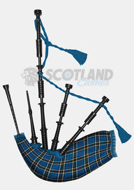 Thomson Dress Blue Tartan Bagpipe
