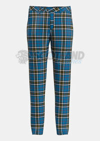Thomson Dress Blue Tartan Trouser