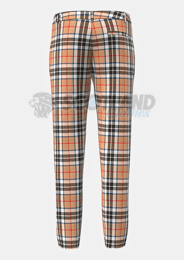 Thomson Tartan Trouser Back