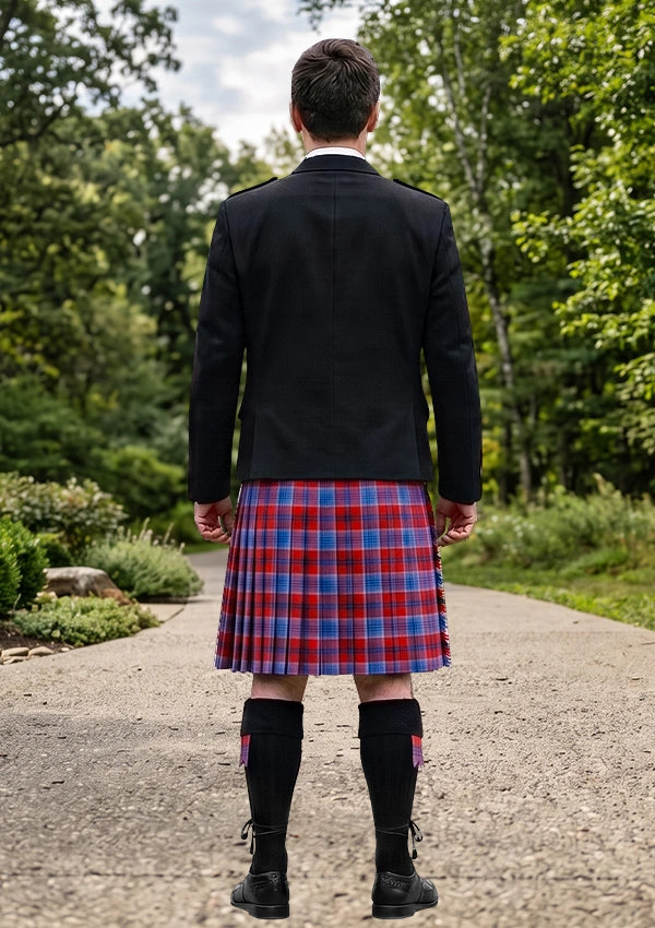 Traditional_A_J_Gallacher_Tartan_10053_Kilt_and_Argyle_Jacket_Kilt_Outfit_back_image