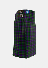 Traditional_Abercrombie_Wilsons_No2_64_Tartan_1048_kilt_right_image_with_pleated_design_and_adjustable_buckles_for_men
