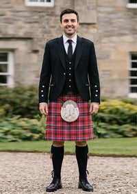 Traditional_Aberdeen_tartan_1801_Kilt_and_Argyle_Jacket_Kilt_Outfit_front_image