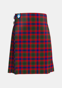 Traditional_Abernethy_Tartan_kilt_10333_front_image_with_pleated_design_and_adjustable_buckles_for_men