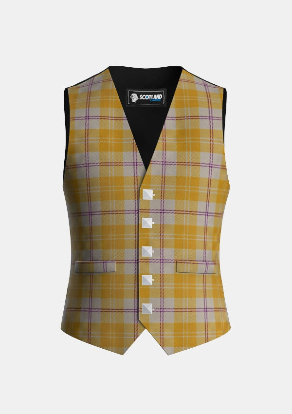 Traditional_Ailsa_Gold_Tartan_7605_Waistcoat_front_image