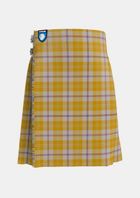 Traditional_Ailsa_Gold_Tartan_kilt_front_image_with_pleated_design_and_adjustable_buckles_for_men