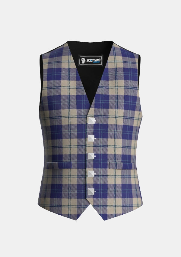 Traditional_Ailsa_Royal_Blue_Tartan_7595_Waistcoat_front_image