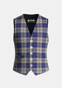 Traditional_Ailsa_Royal_Blue_Tartan_7595_Waistcoat_front_image