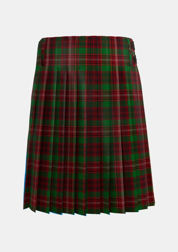 Traditional_Ainslie_2_Tartan_2673_kilt_back_image_with_pleated_design_and_adjustable_buckles_for_men