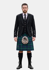 Traditional_Aitchison_Family_Kinghorn_Tartan_10686_Kilt_and_Argyle_Jacket_Kilt_Outfits_front_image