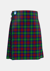 Traditional_Akins_Clan_Personal_Tartan_2426_kilt_front_image_with_pleated_design_and_adjustable_buckles_for_men