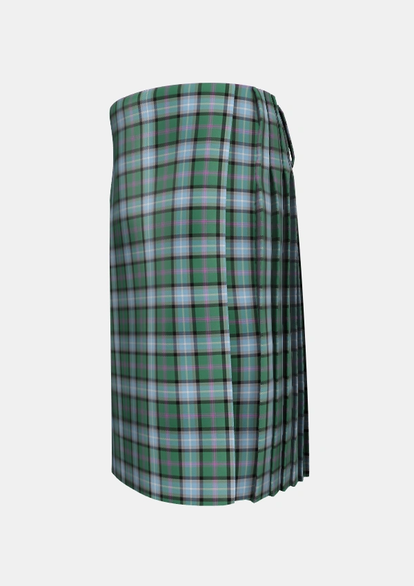 Traditional_Alexander_of_Menstry_Hunting_Tartan_6715_kilt_left_image_with_pleated_design_and_adjustable_buckles_for_men