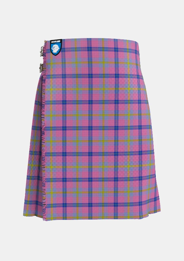 Traditional_Aliam_Tartan_kilt_front_image_with_pleated_design_and_adjustable_buckles_for_men