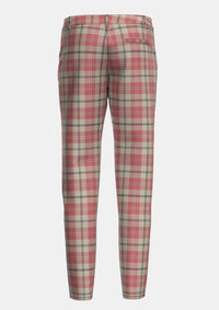 Alisa Pink Tartan Trouser