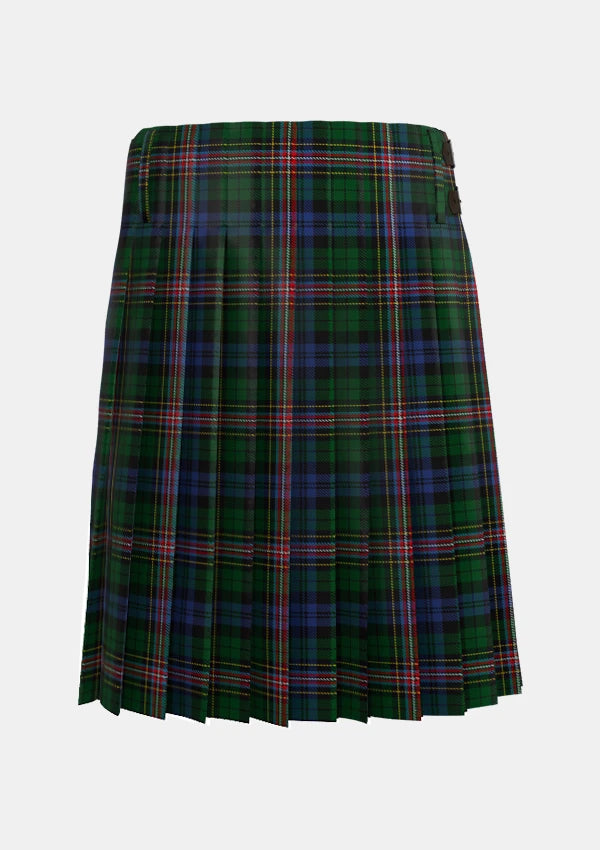 Traditional_Allison_tartan_303_kilt_back_image_with_pleated_design_and_adjustable_buckles_for_men