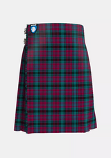 Traditional_Alma_College_Tartan_kilt_front_image_with_pleated_design_and_adjustable_buckles_for_men
