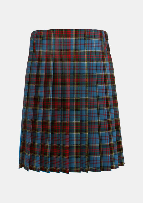 Traditional_Anderson_MacGregor_Hastie_1_Tartan_1348_kilt_back_image_with_pleated_design_and_adjustable_buckles_for_men