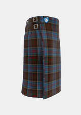 Traditional_Anderson_MacGregor_Hastie_3_Tartan_1393_kilt_right_image_with_pleated_design_and_adjustable_buckles_for_men