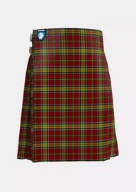 Traditional_Antrim_County_Crest_Range_Tartan_7448_kilt_front_image_with_pleated_design_and_adjustable_buckles_for_men