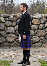 Traditional_Armstrong_Scottish_Tartan_Kilt_and_Argyle_Jacket_Kilt_Outfit_left_image