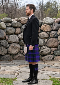 Traditional_Armstrong_Scottish_Tartan_Kilt_and_Argyle_Jacket_Kilt_Outfit_left_image