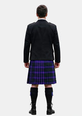 Traditional_Armstrong_Scottish_Tartan_Kilt_and_Argyle_Jacket_Kilt_Outfits_back_image