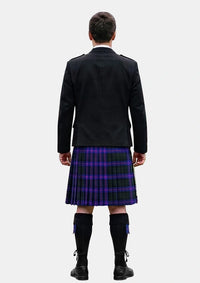 Traditional_Armstrong_Scottish_Tartan_Kilt_and_Argyle_Jacket_Kilt_Outfits_back_image
