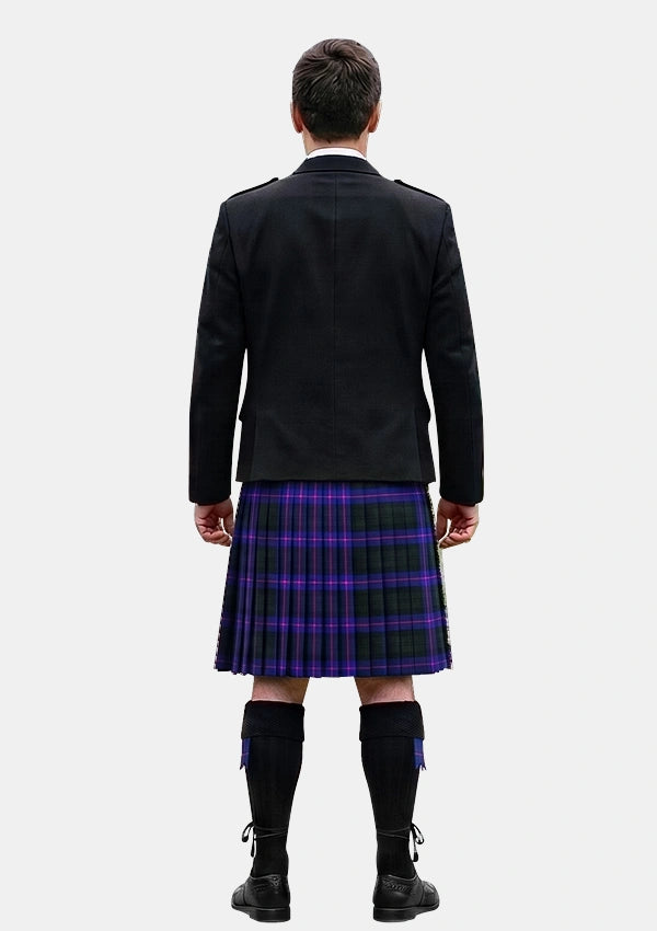 Traditional_Armstrong_Scottish_Tartan_Kilt_and_Argyle_Jacket_Kilt_Outfits_back_image