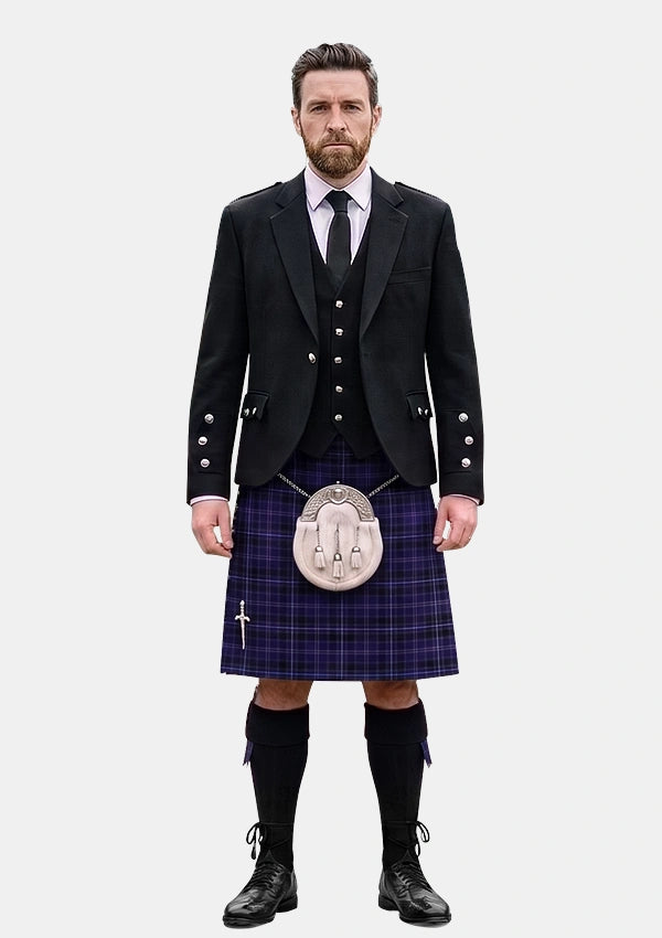 Traditional_Arnold_Tartan_10751_Kilt_and_Argyle_Jacket_Kilt_Outfits_front_image
