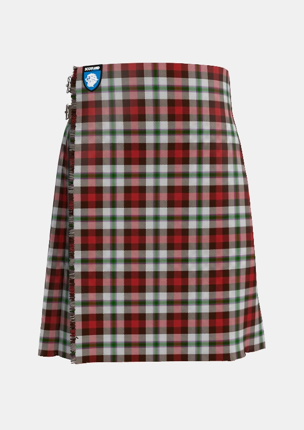 Traditional_Arnot_Tartan_kilt_front_image_with_pleated_design_and_adjustable_buckles_for_men