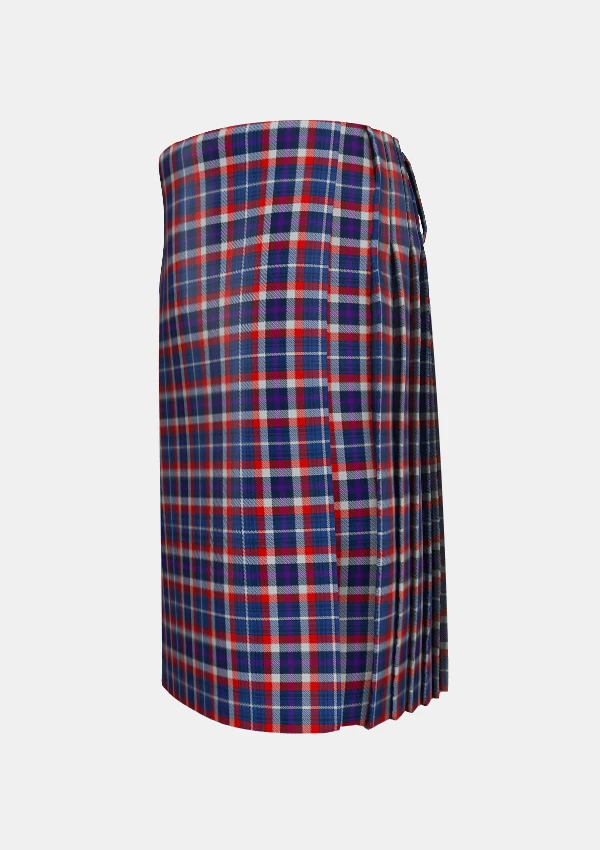 Traditional_Auld_Alliance_Tartan_kilt_3155_left_image_with_pleated_design_and_adjustable_buckles_for_men