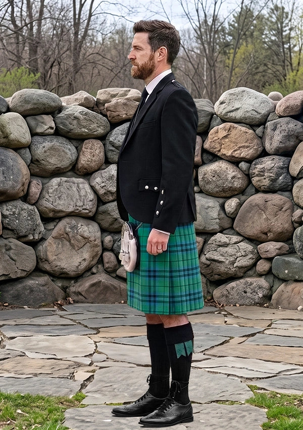 Traditional_Austin_Ancient_Tartan_Kilt_and_Argyle_Jacket_Kilt_Outfit_left_image