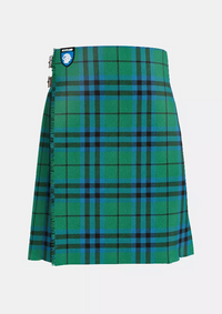 Traditional_Austin_Ancient_Tartan_kilt_front_image_with_pleated_design_and_adjustable_buckles_for_men