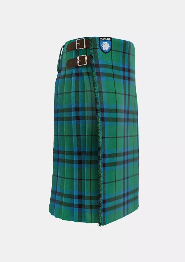 Traditional_Austin_Ancient_Tartan_kilt_right_image_with_pleated_design_and_adjustable_buckles_for_men